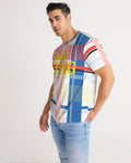 White Plaid Men's Tee