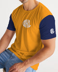 orange/ navy OKL Men's Tee