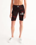 Dozen Roses Women's Mid-Rise Bike Shorts