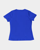 Royal Blue God 1st Women's Tee