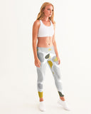 Gray/Gold Camou Women's Yoga Pants