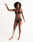 Dozen Roses Women's Triangle String Bikini