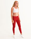 Red Women's Yoga Pant