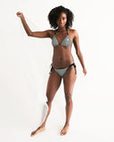 Gray OKL Women's Triangle String Bikini