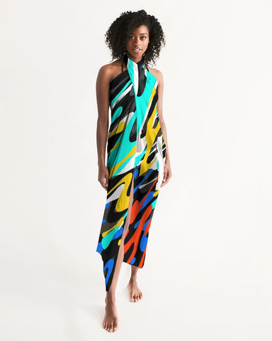 CK Art Swim Cover Up