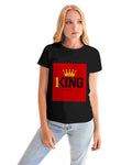 Black/Red Women's Graphic Tee