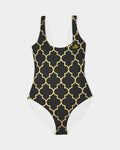 OKL Designer Print Women's One-Piece Swimsuit