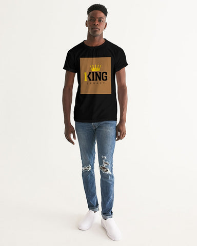 Black/Caramel Imprint Men's Graphic Tee