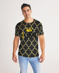Black/Gold Design Men's Tee