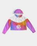 Color Wave OKL Women's Cropped Windbreaker