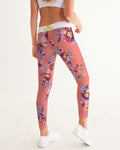Pink Flowers Women's Yoga Pants