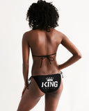 Black Women's Triangle String Bikini