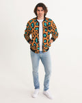 Flintstone Print Men's Bomber Jacket