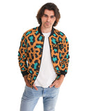 Flintstone Print Men's Bomber Jacket