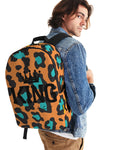Flintstone Print Large Backpack