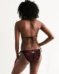 Dozen Roses Women's Triangle String Bikini