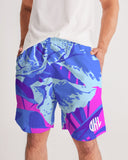 Multi Floral OKL Men's Jogger Shorts