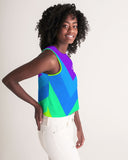 Color Flood Women's Cropped Tank