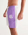 Lavender Multi OKL Men's Swim Trunk