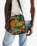 Orange Camou Messenger Pouch