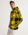 YELLOW PLAID Men's Windbreaker