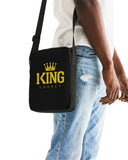 Black/Gold Messenger Pouch
